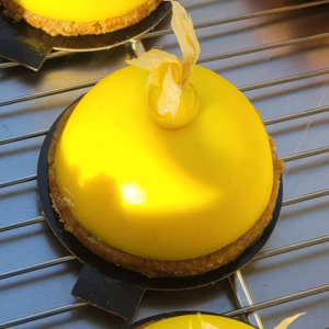 Dôme citron
Sans gluten et vegan