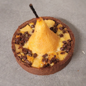 Tarte poire chocolat