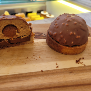 Tarte rocher praliné