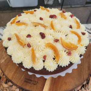 Carrot-cake et sa crème