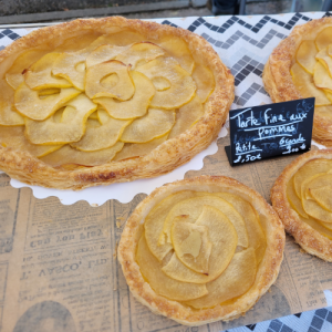 Tarte fine aux pommes