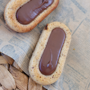 Barquette choco-noisette