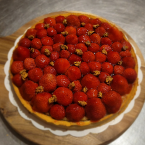 Tarte aux fraises