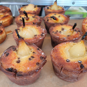 Cup-tarte poire chocolat